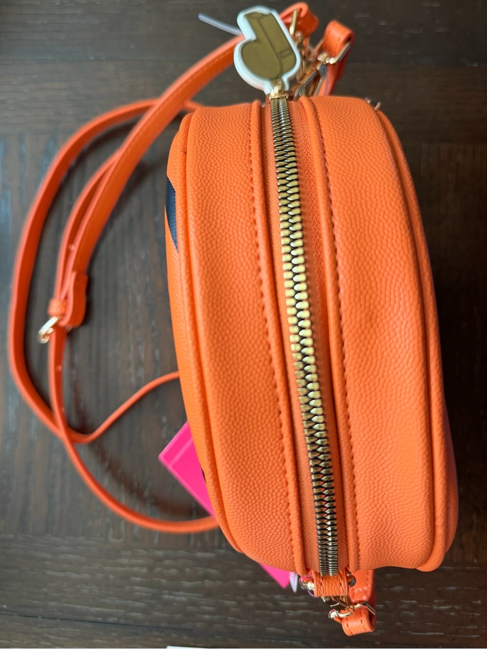 Betsey Johnson Kitsch Basketball-Shaped Crossbody - Picture 6 of 10